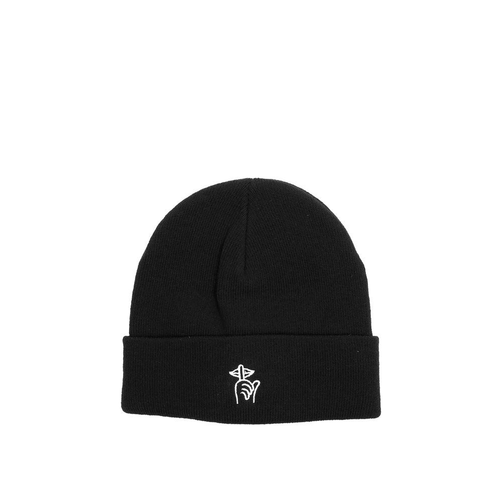 Quiet Life Shhh beanie, black — available at Norwood