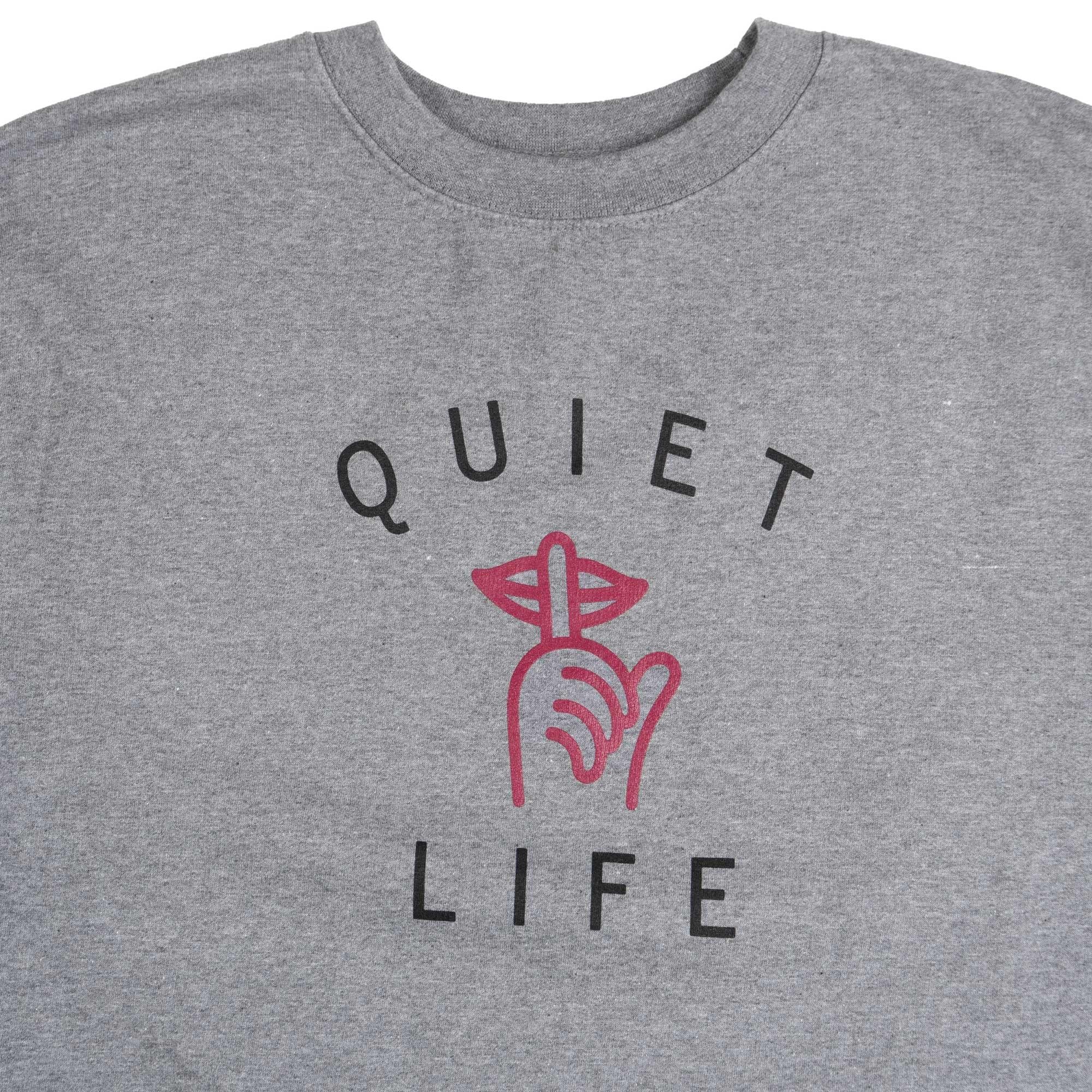 Quiet Life Classic Shhh crewneck — available at Norwood