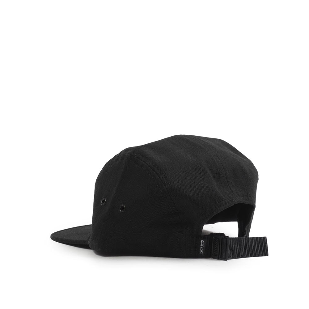 Quiet Life Simple 5 panel hat - black — available at Norwood