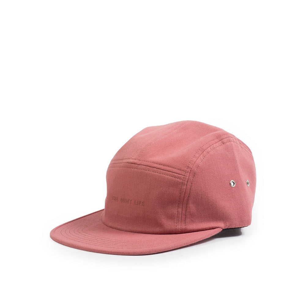 Quiet Life Simple 5 panel hat - clay — available at Norwood