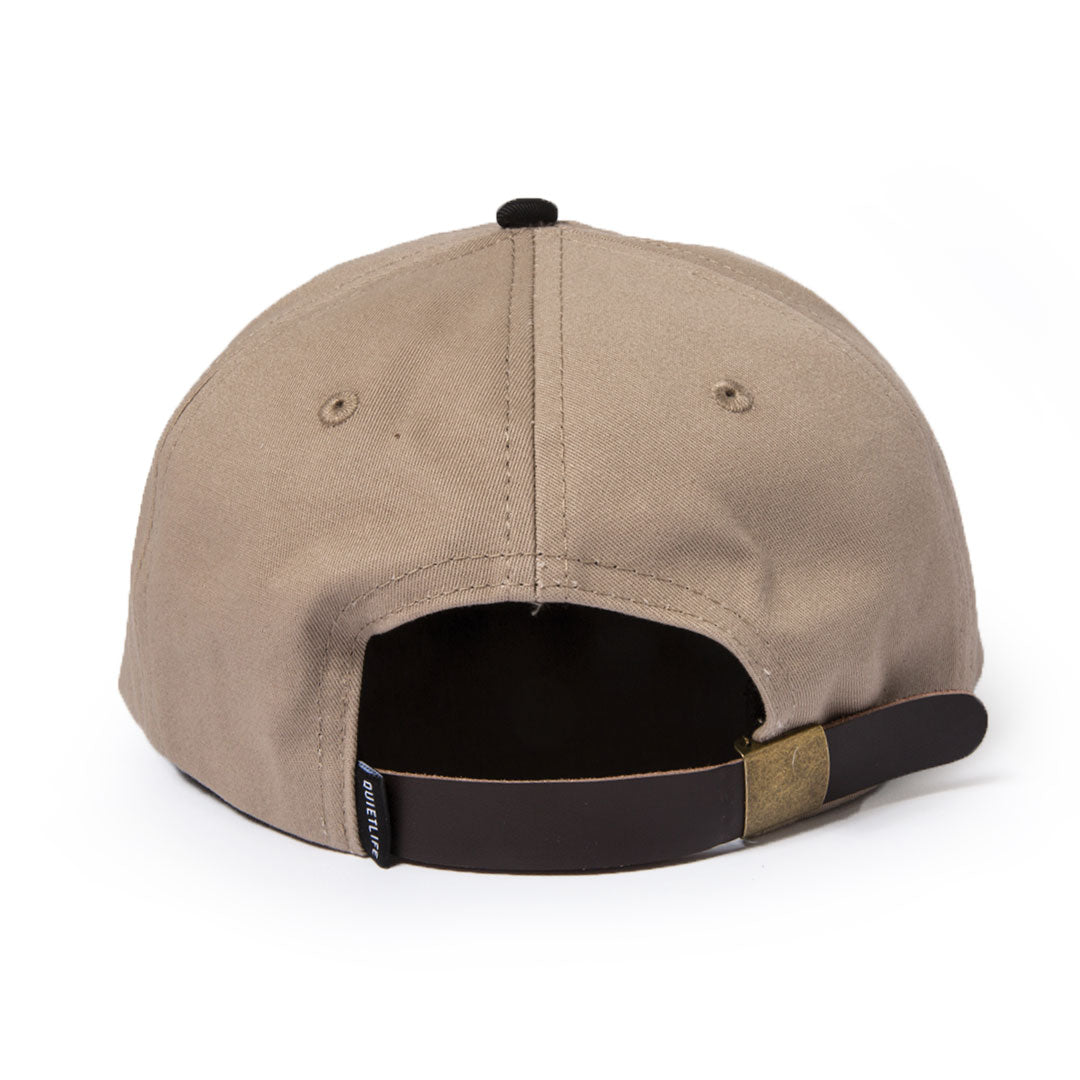 Quiet Life Middle of Nowhere Polo Hat - stone/black — available at Norwood