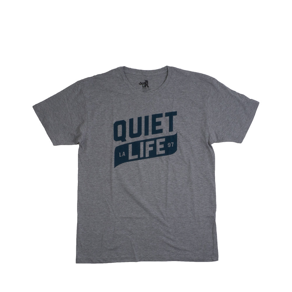 Quiet Life Banner premium tee — available at Norwood