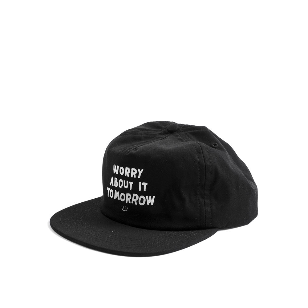 Quiet Life Worry Relax Hat, Black — available at Norwood