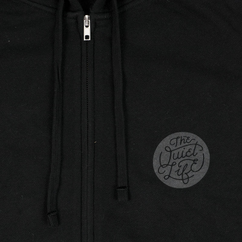 Quiet Life HD Day Logo Zip Up — available at Norwood