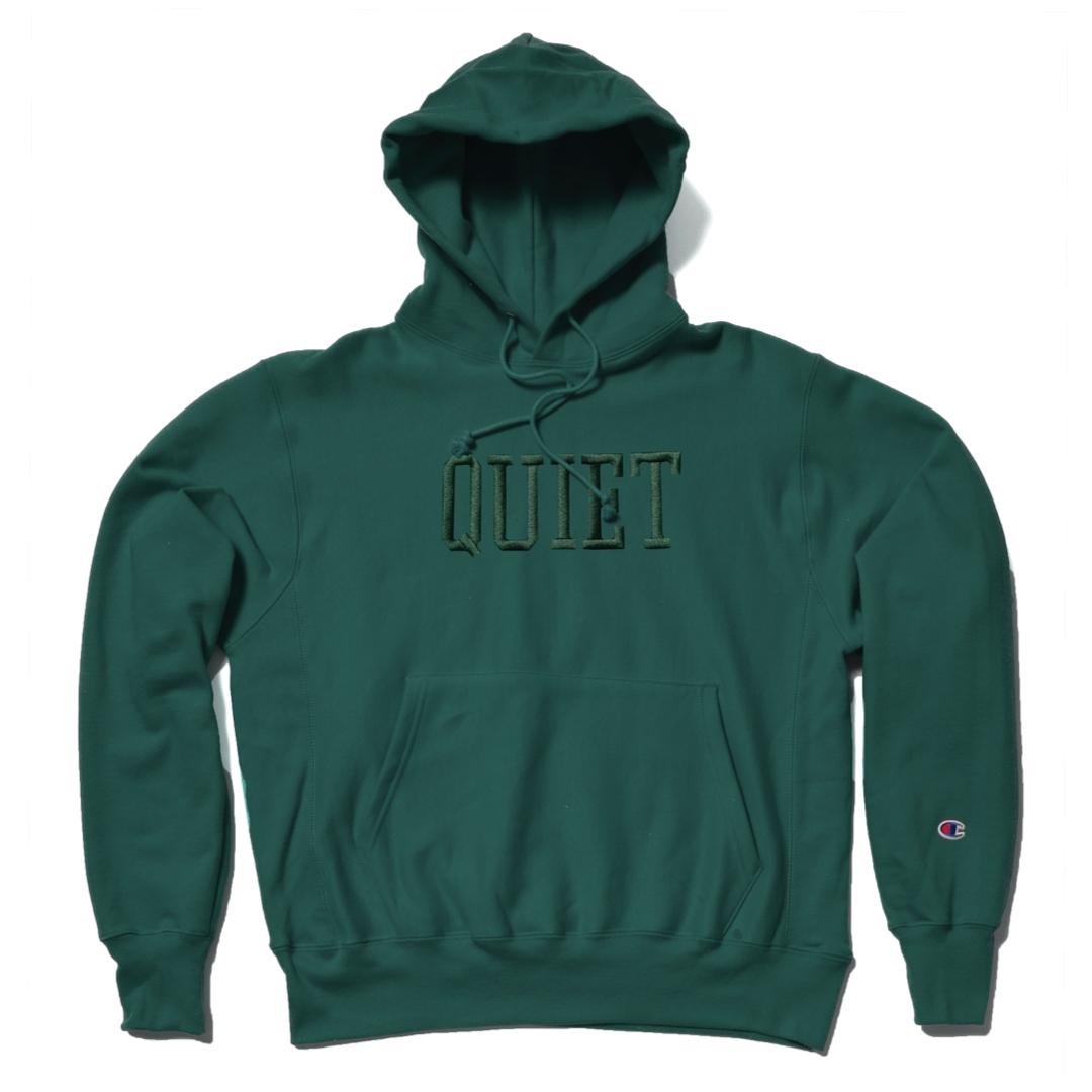 Quiet Life Tonal Embroidery Champ Hood — available at Norwood