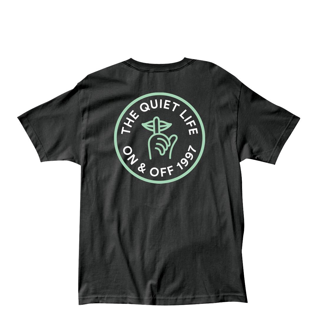 The Quiet Life Shhh Circle Tee — available at Norwood