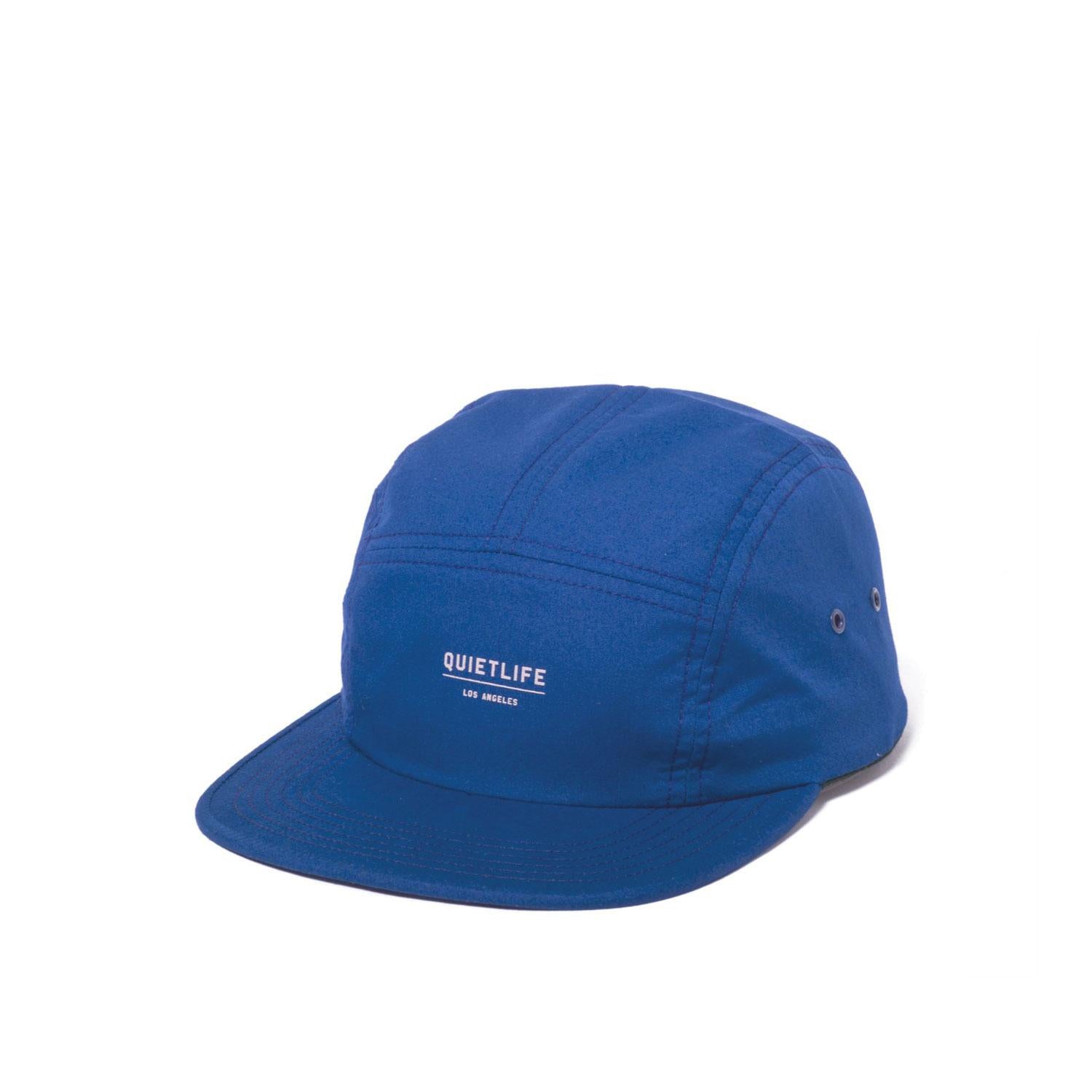 The Quiet Life Crush 5 Panel Camper Hat- Blue — available at Norwood