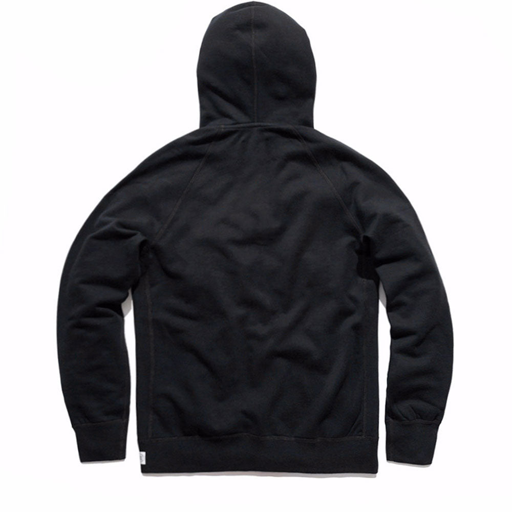 Reigning Champ Midweight Twill Terry zip hood — available at Norwood