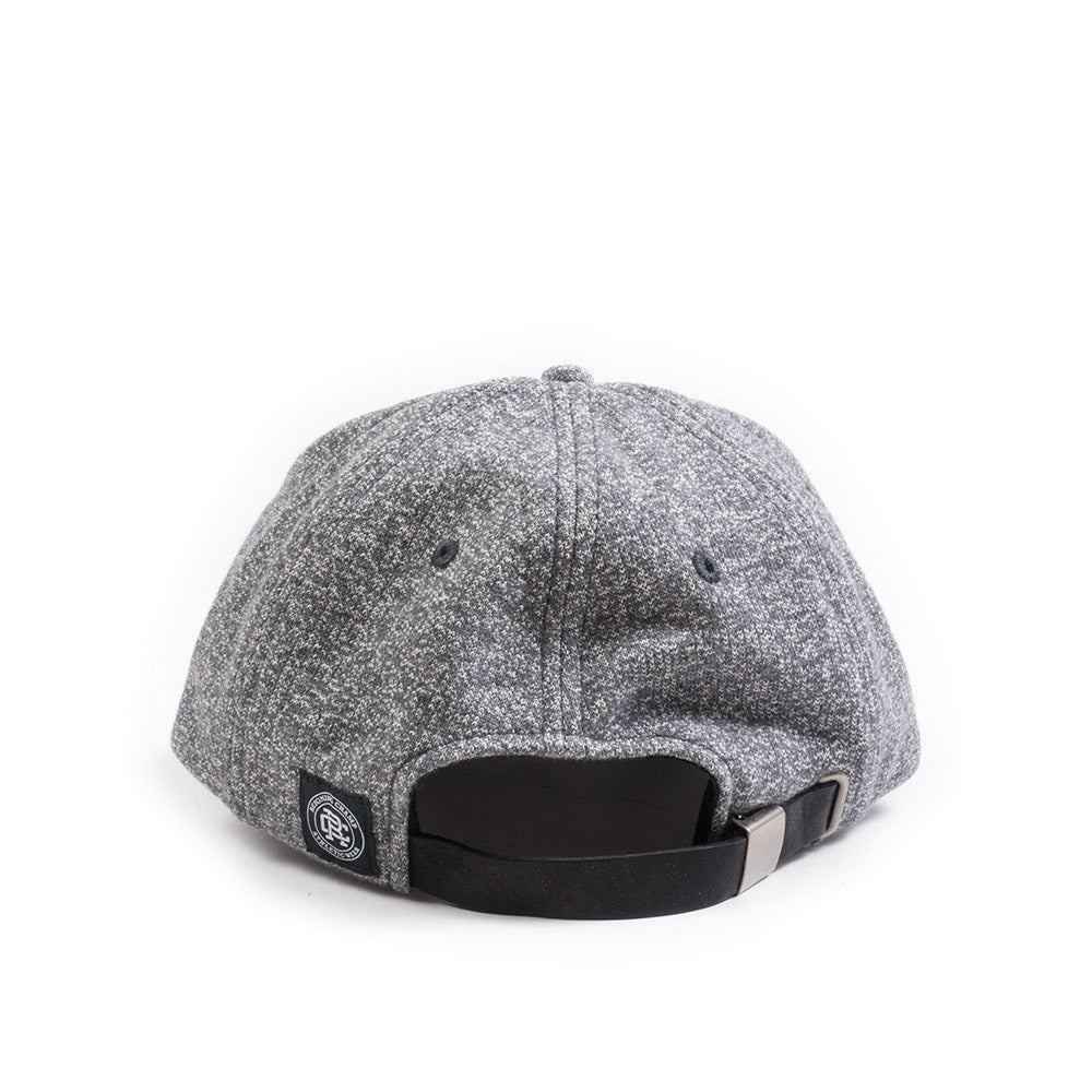 Reigning Champ Heavyweight Terry 6 panel hat - engineered charcoal — available at Norwood