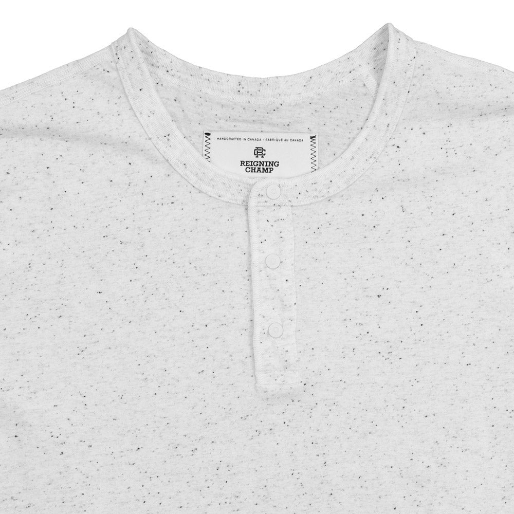Reigning Champ LS Henley — available at Norwood