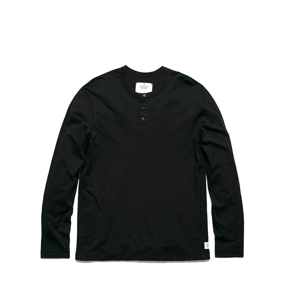 Reigning Champ LS Henley — available at Norwood
