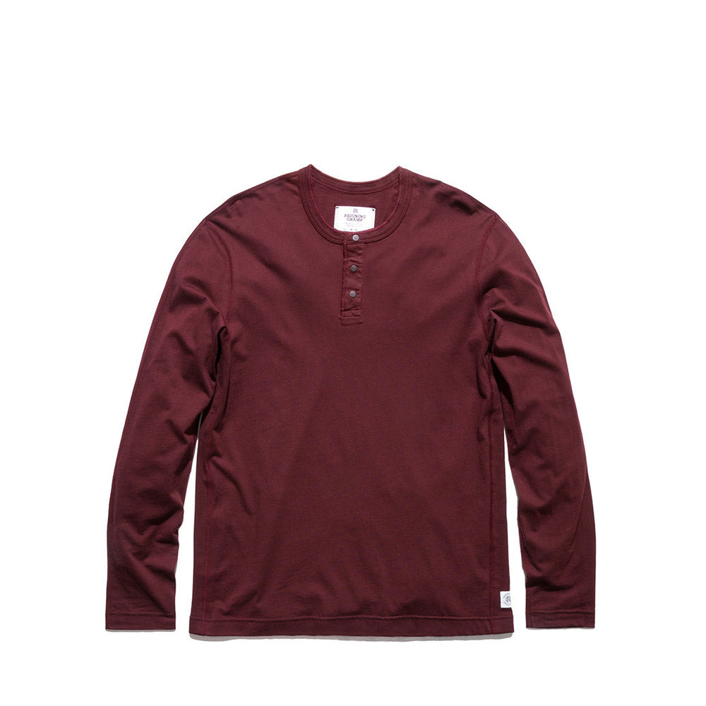 Reigning Champ LS Henley — available at Norwood