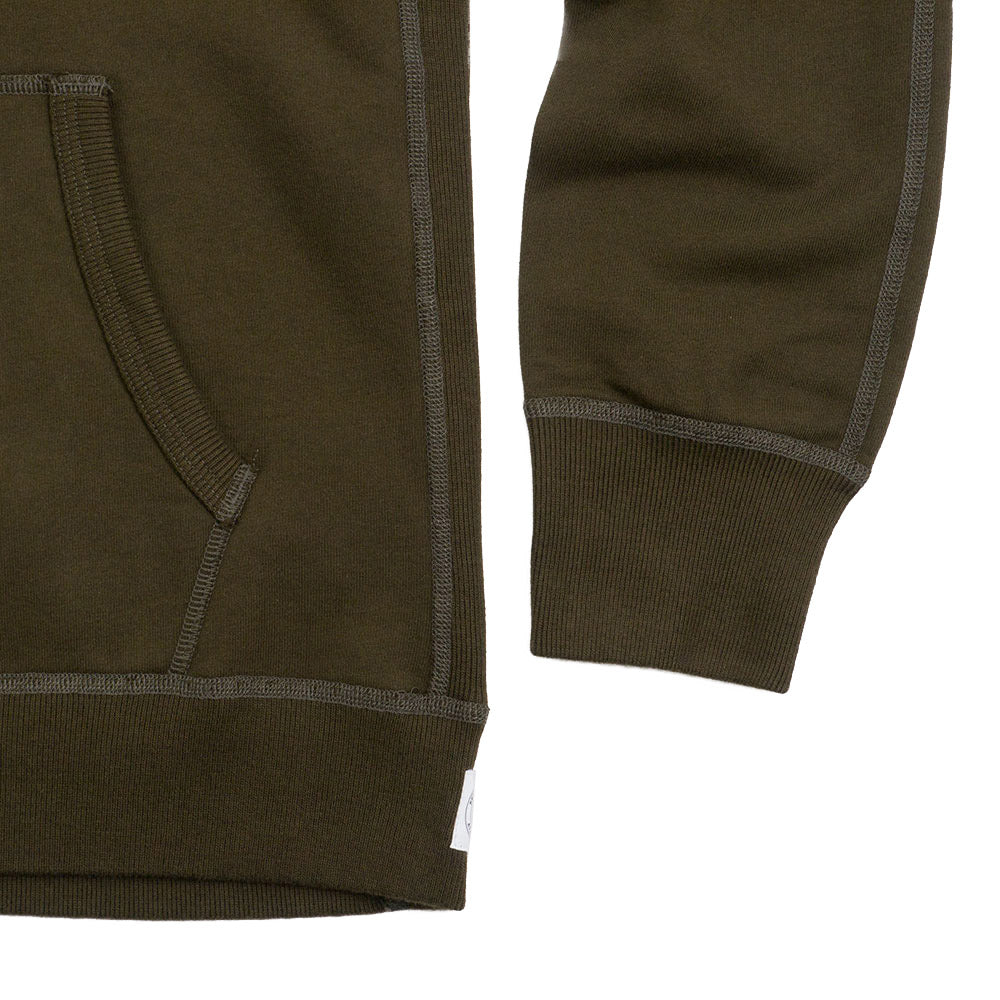 Reigning Champ Midweight Twill Terry Pullover Hoody — available at Norwood