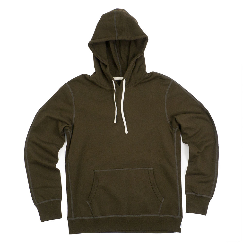 Reigning Champ Midweight Twill Terry Pullover Hoody — available at Norwood