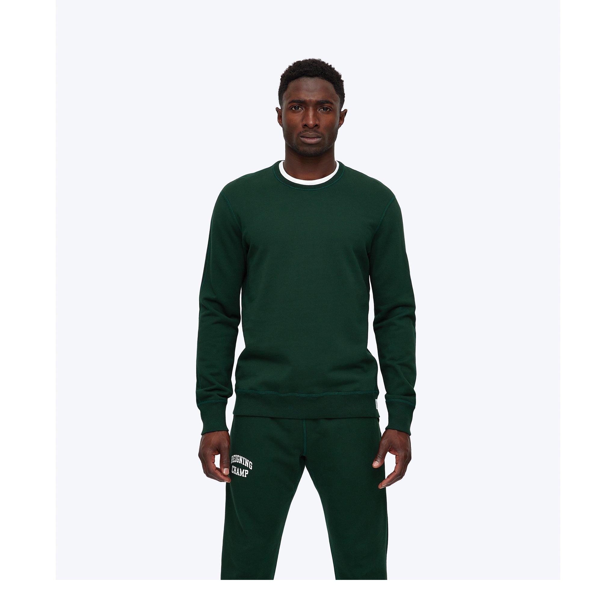 Reigning Champ Midweight Terry Long Sleeve Crewneck — available at Norwood