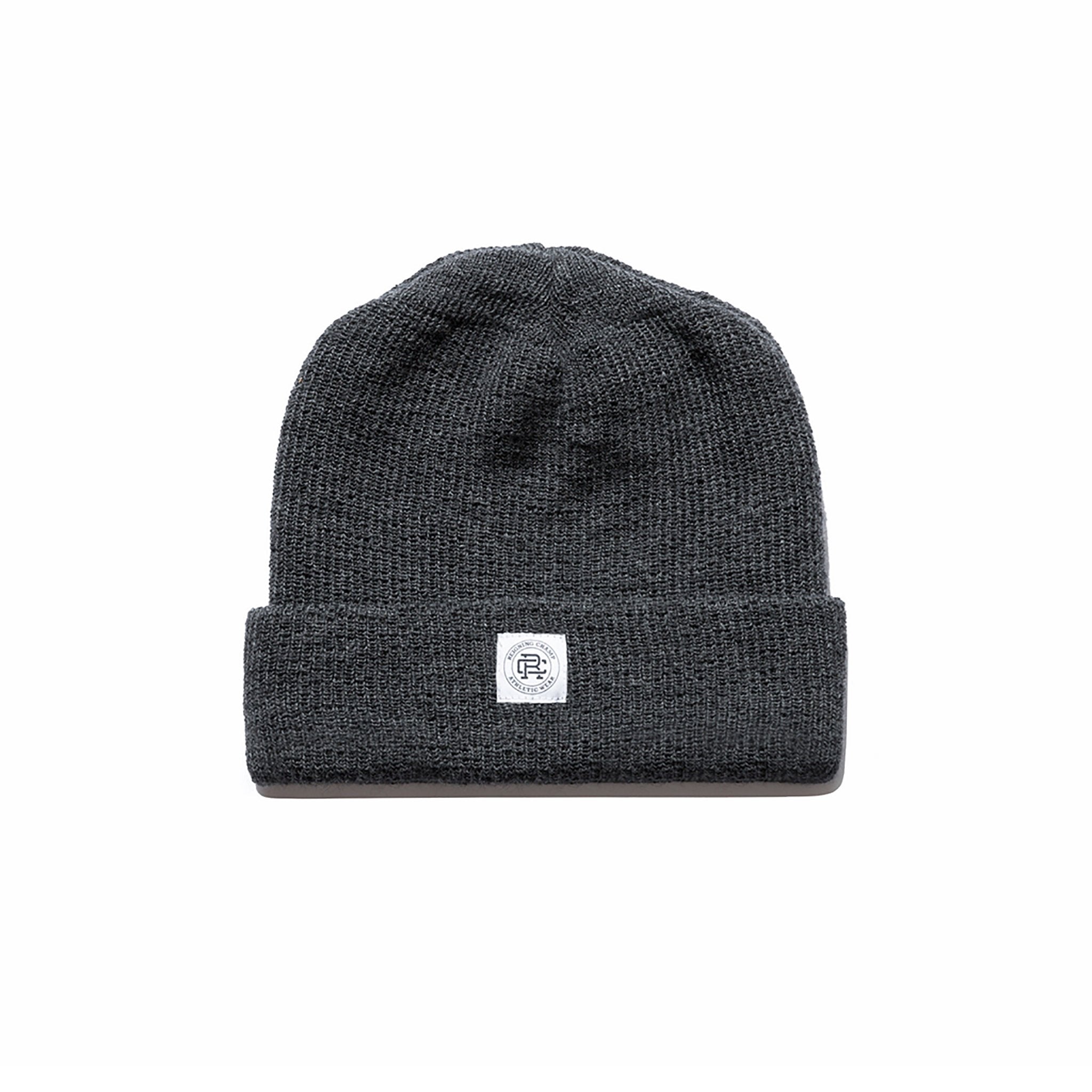 Reigning Champ Merino Wool Classic beanie - heather charcoal — available at Norwood