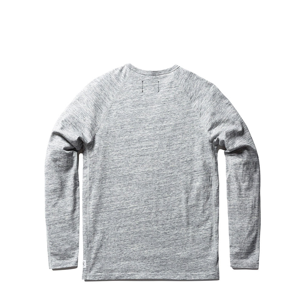 Reigning Champ L/S Henley — available at Norwood