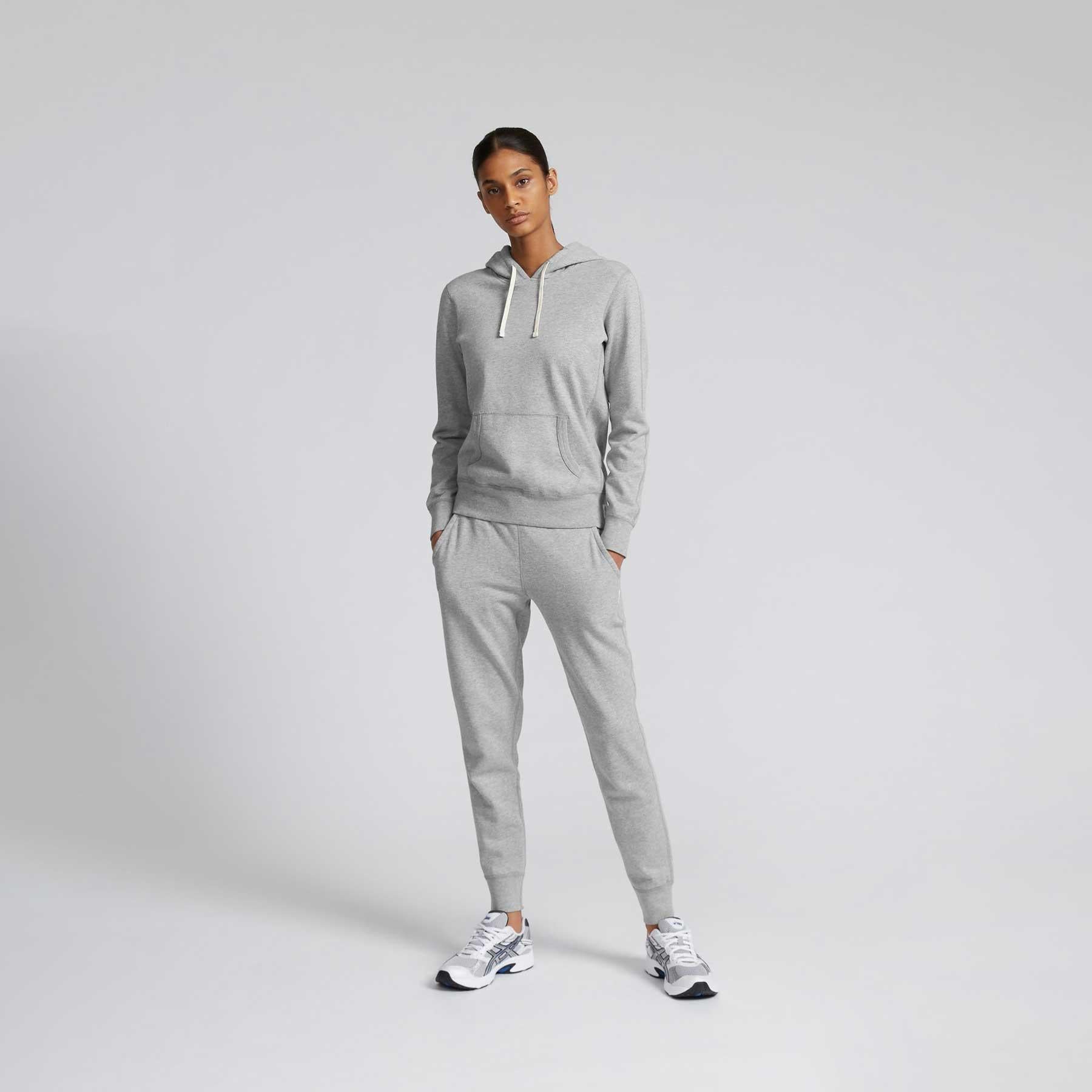 Reigning Champ Women's Knit Pima Terry Pullover hoodie — available at Norwood