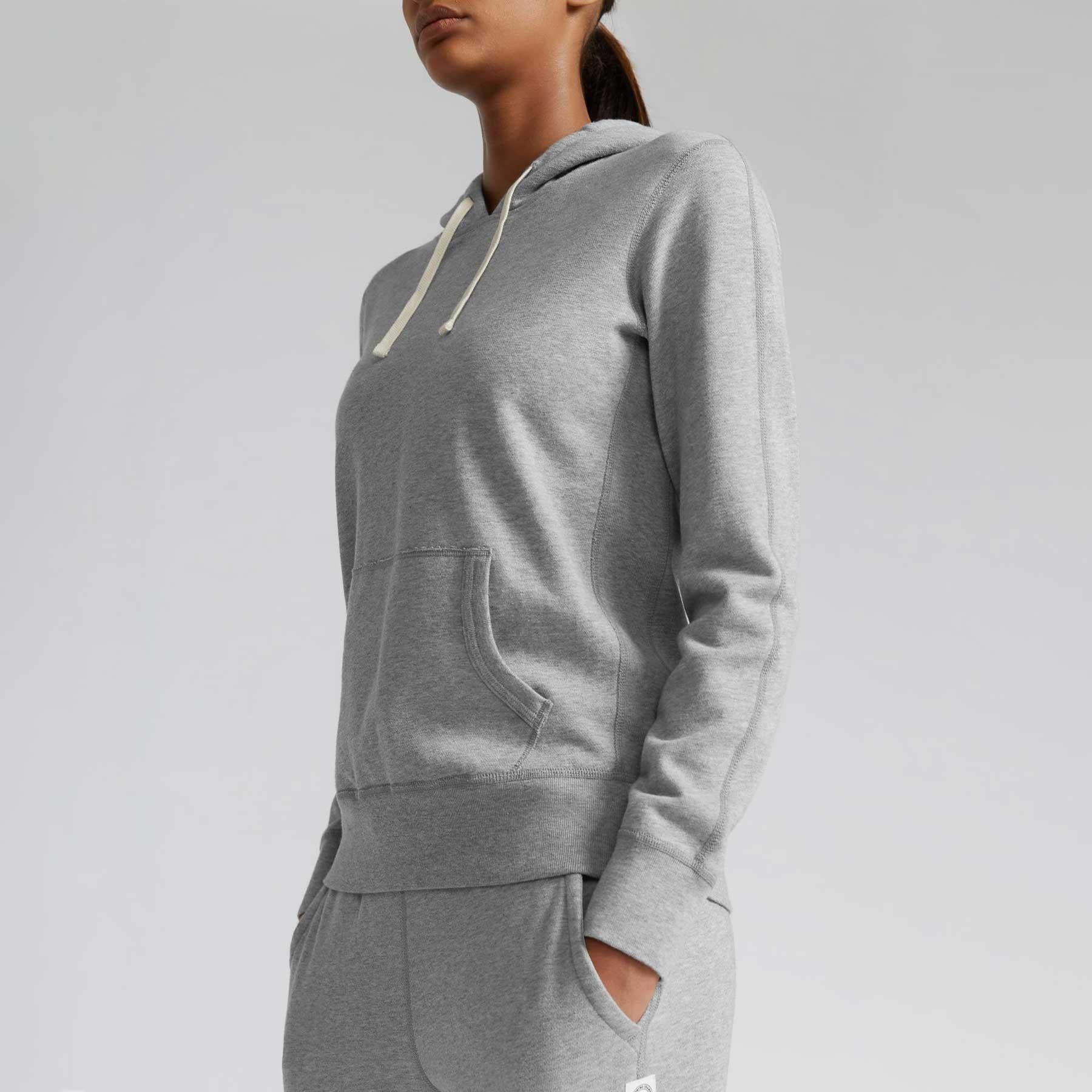 Reigning Champ Women's Knit Pima Terry Pullover hoodie — available at Norwood