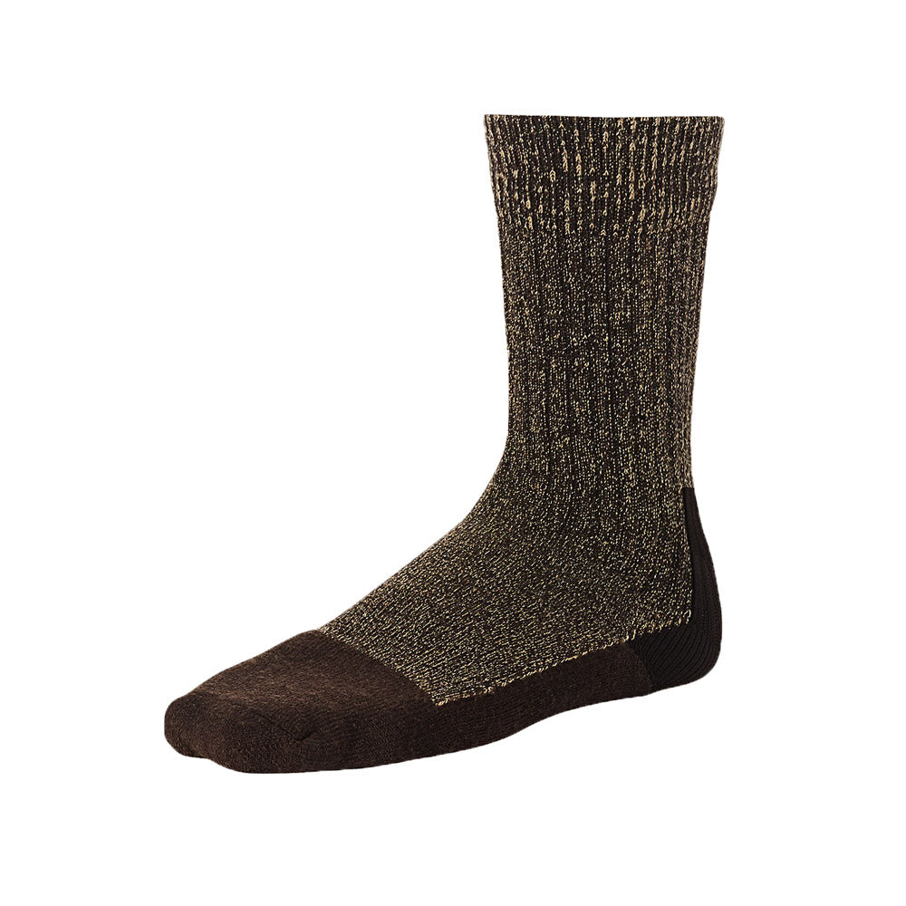 Red Wing Heritage Deep Toe Capped Wool sock - brown — available at Norwood