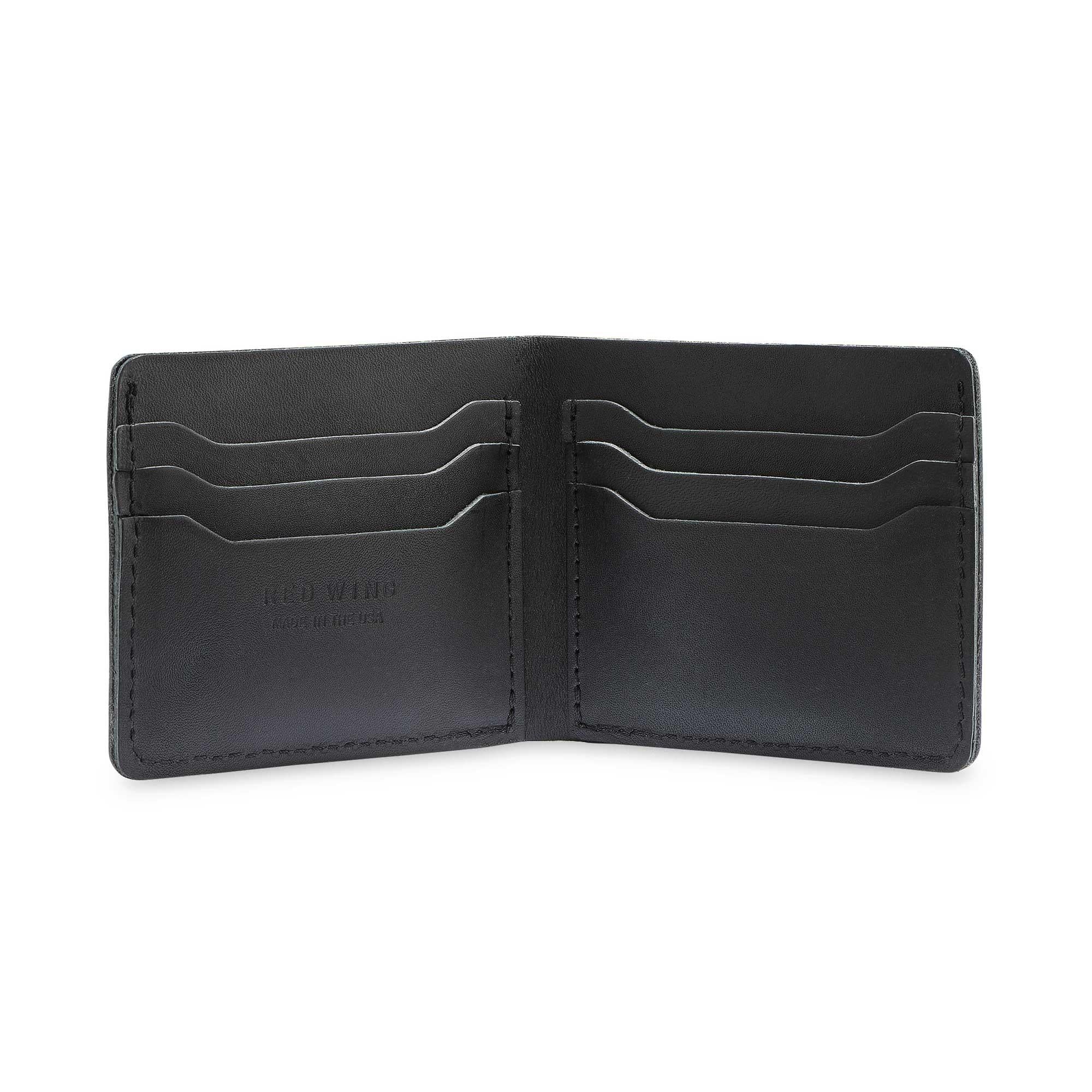 Red Wing Heritage Classic Bifold wallet, Black — available at Norwood