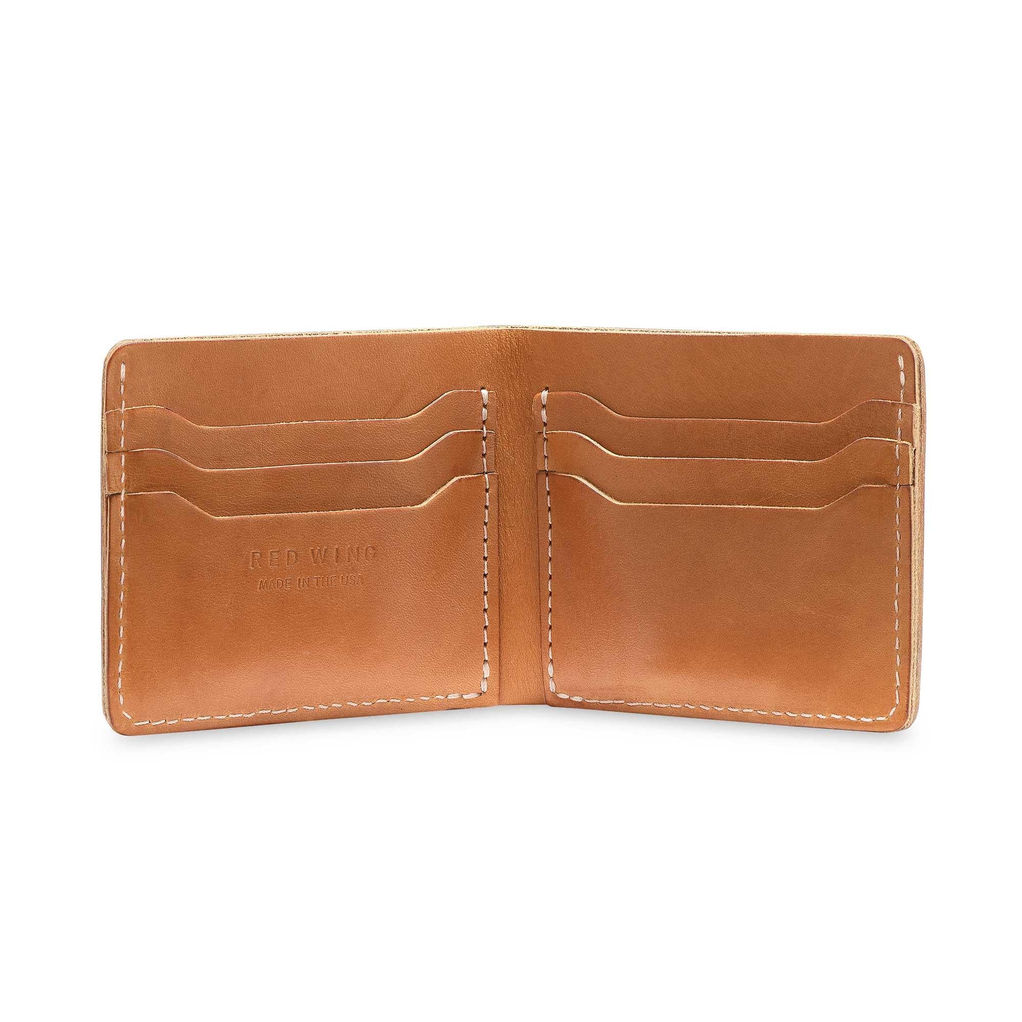 Red Wing Heritage Classic Bifold wallet, London Tan — available at Norwood
