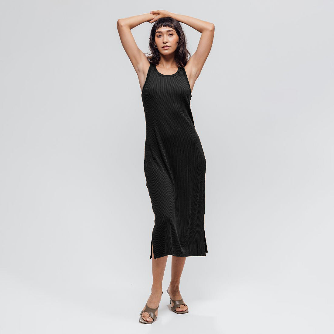 Richer Poorer Womens Vintage Rib Midi Dress — available at Norwood