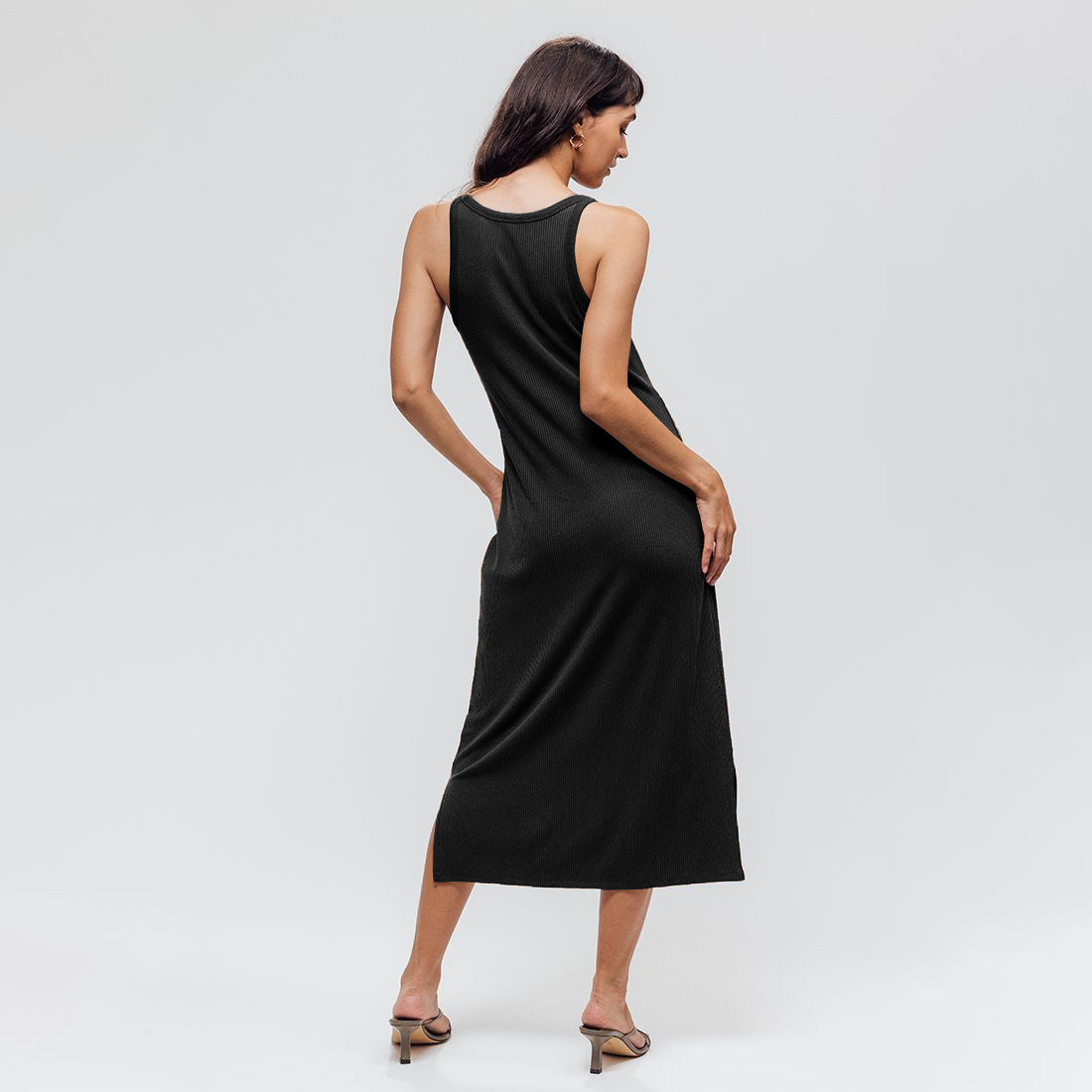 Richer Poorer Womens Vintage Rib Midi Dress — available at Norwood