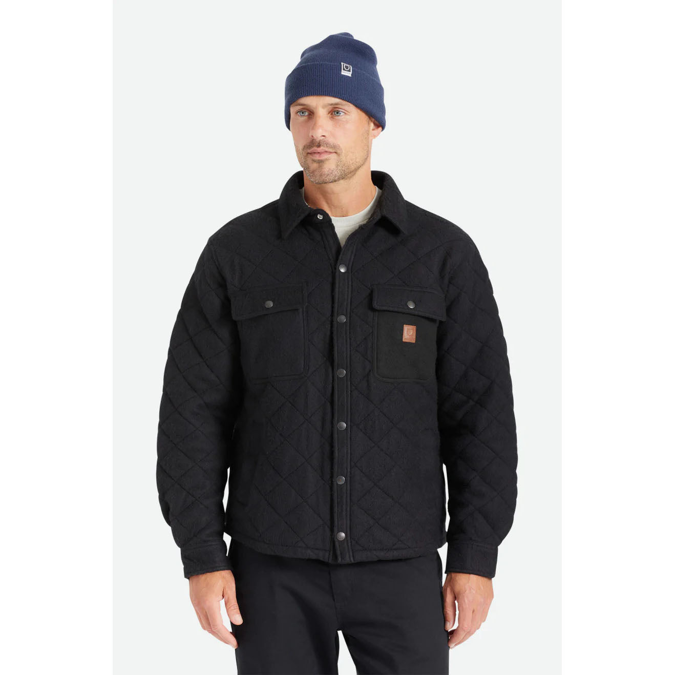 Brixton Cass Quilted Fleece Jacket — available at Norwood