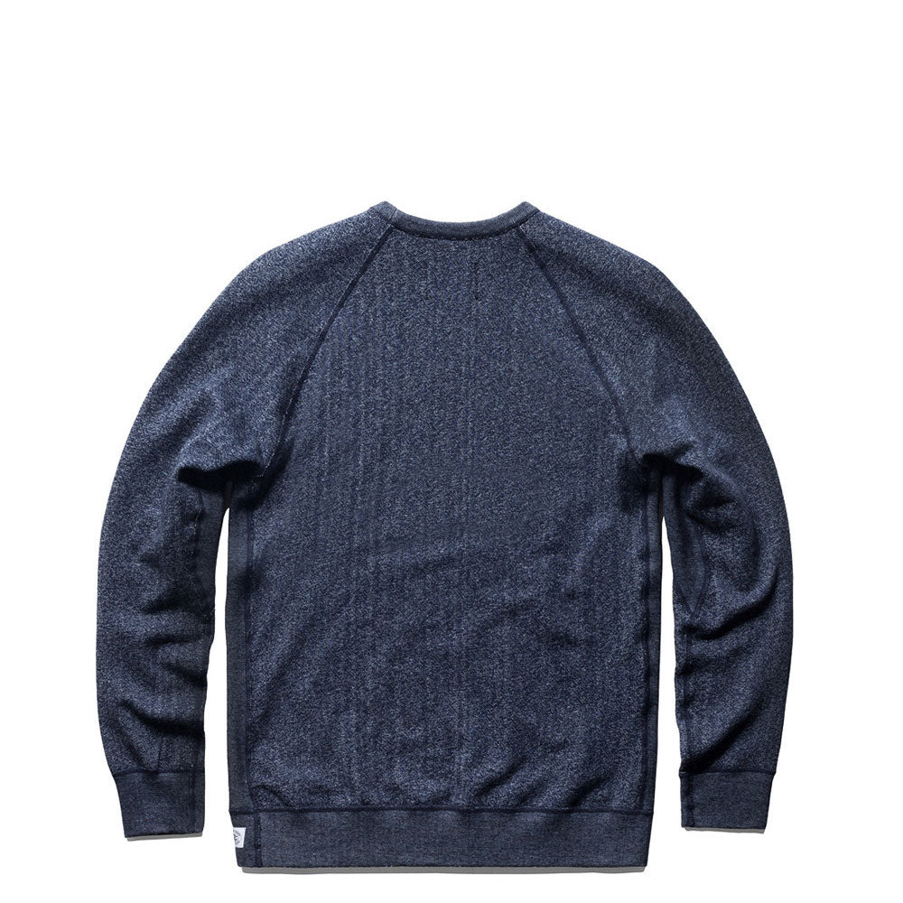 Reigning Champ Knit Tiger Terry Long Sleeve Crewneck — available at Norwood