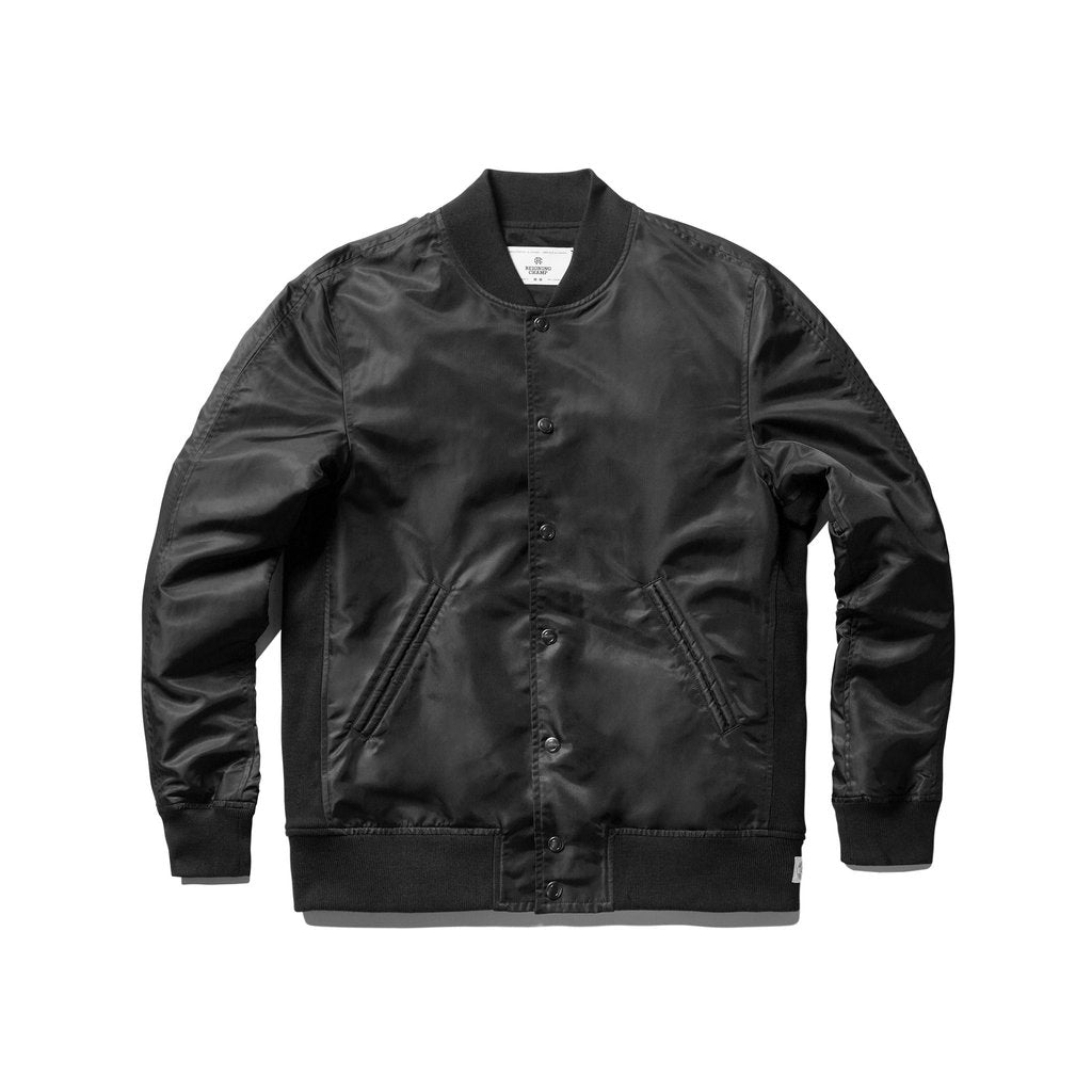 Reigning Champ Light Weight Stadium Jacket — available at Norwood