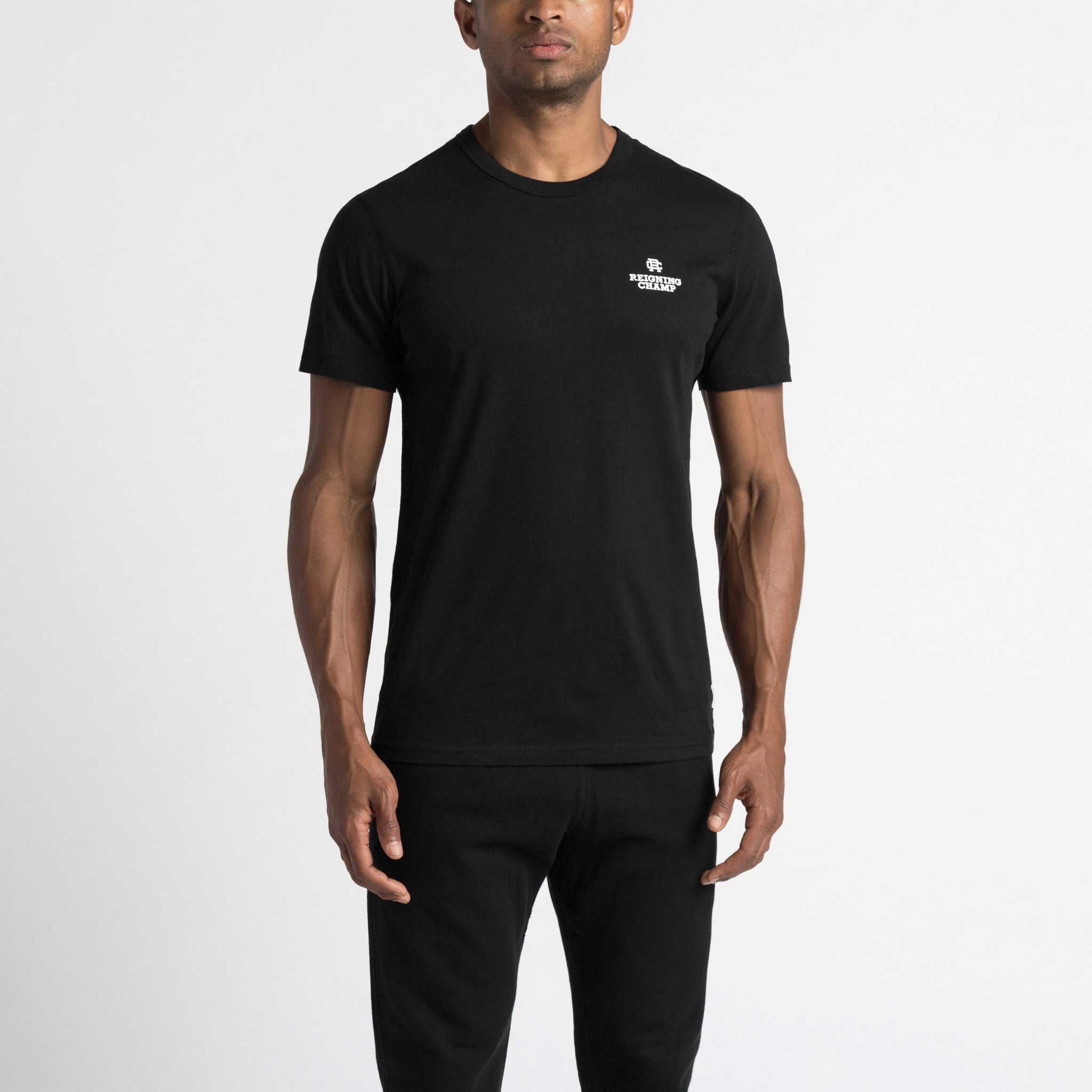 Reigning Champ Logo tee — available at Norwood