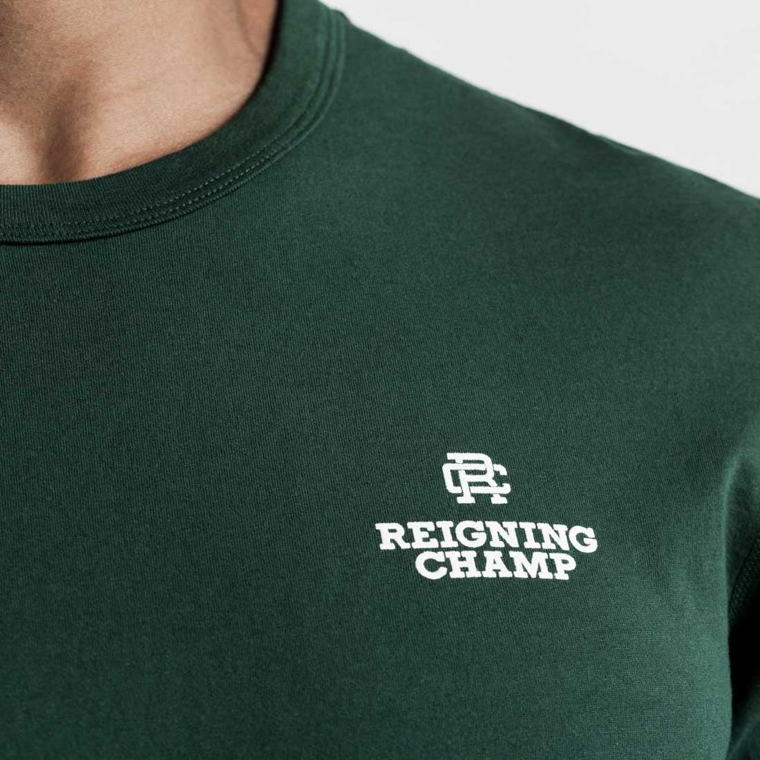 Reigning Champ Logo tee — available at Norwood