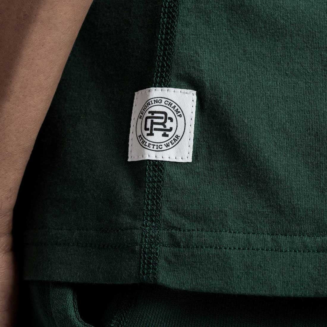 Reigning Champ Logo tee — available at Norwood