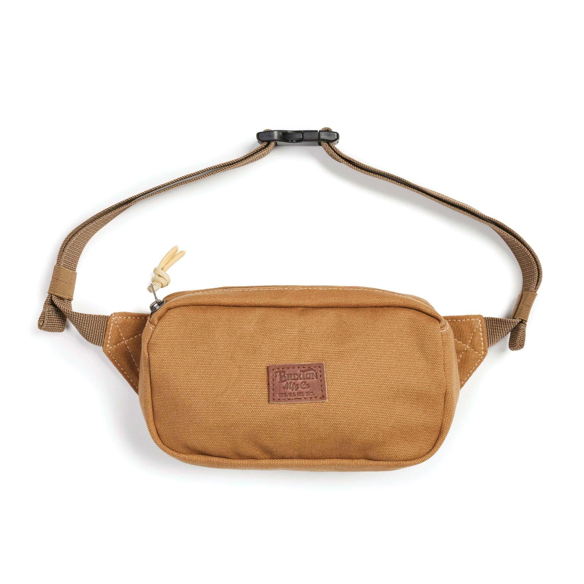 Brixton Stewart Hip Pack, dark copper — available at Norwood