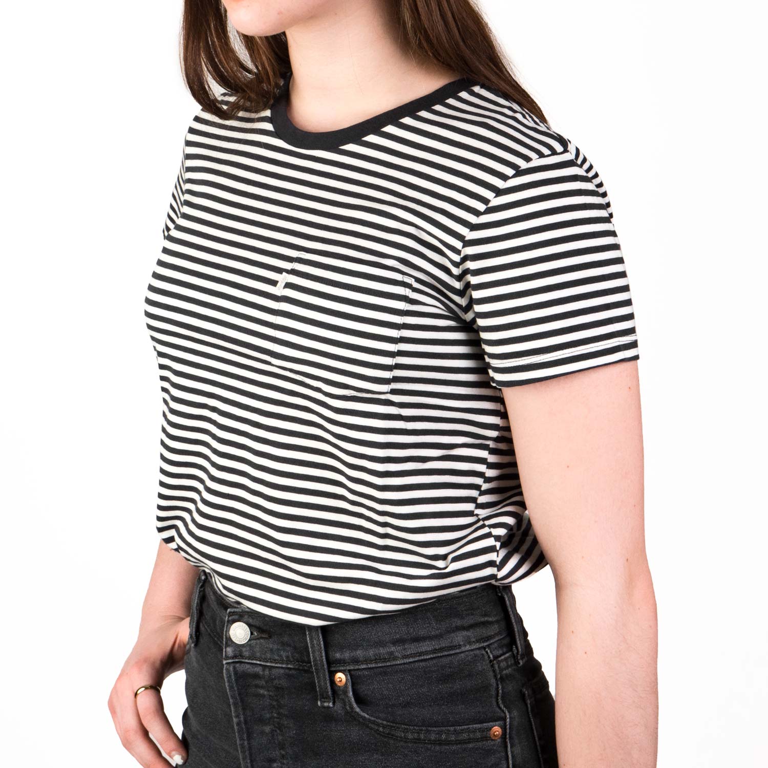Levi's Womens Perfect crew pocket tee — available at Norwood