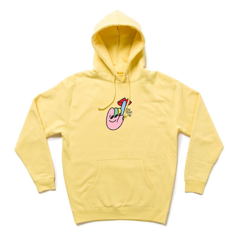 Quiet Life Sturgill Shhh hoodie — available at Norwood