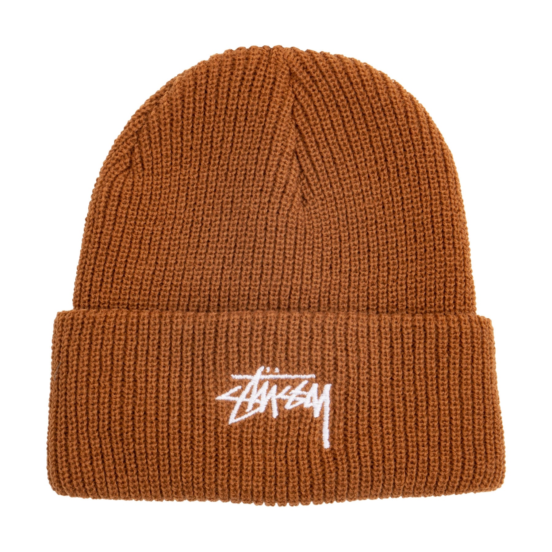 Stussy Stock cuff beanie - copper — available at Norwood