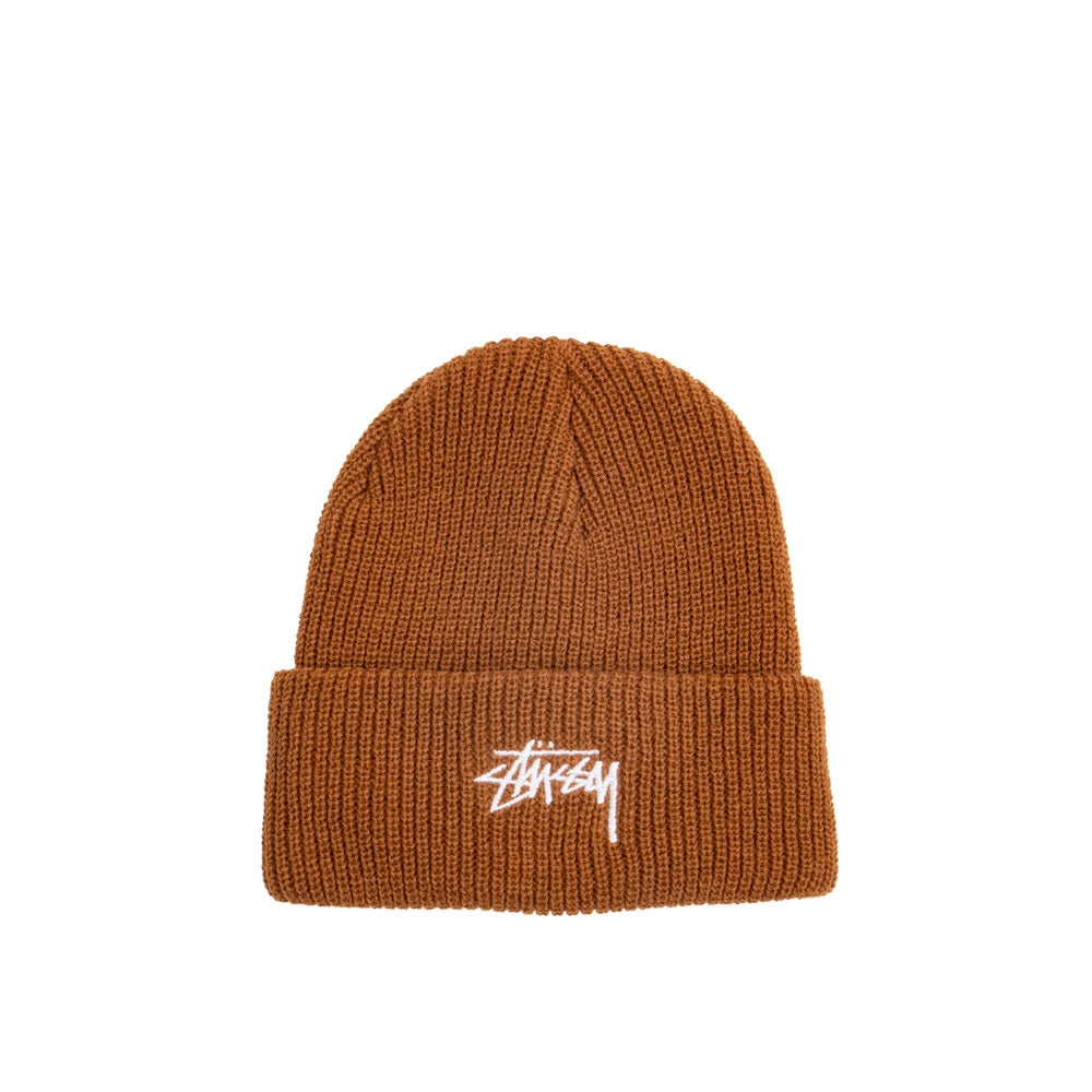 Stussy Stock cuff beanie - copper — available at Norwood