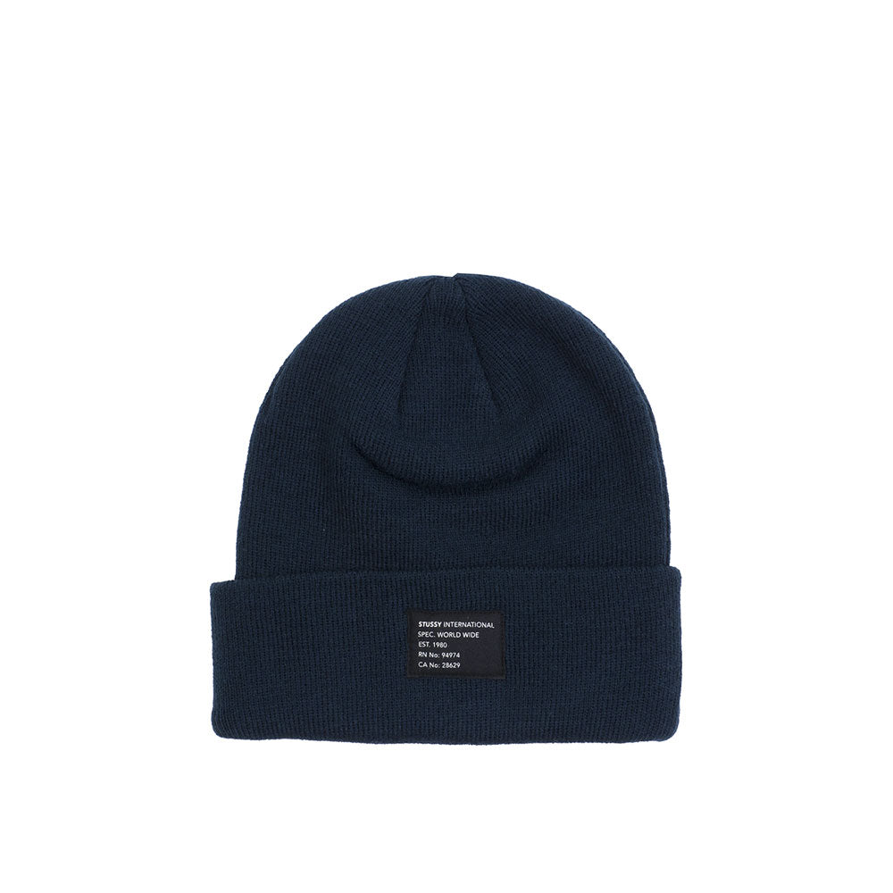 Stussy Watch Cap Beanie, Blue — available at Norwood