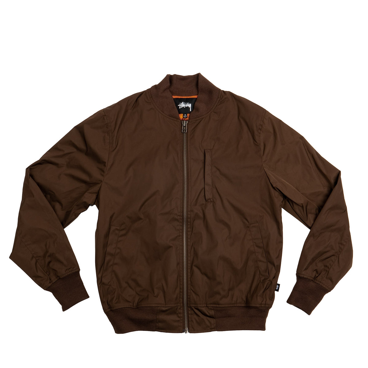 Stussy Glen Bomber jacket 115407 brown – Norwood