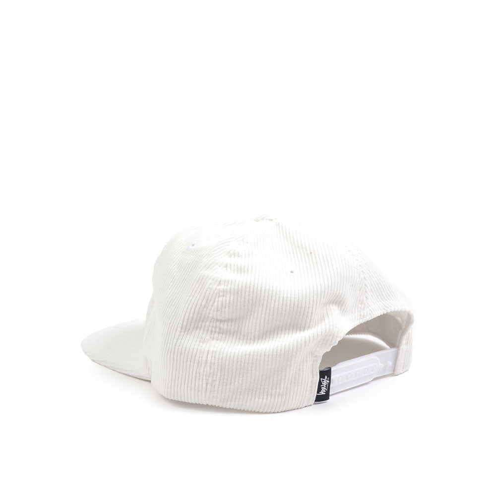 Stussy Designs Cap, White, O/S — available at Norwood