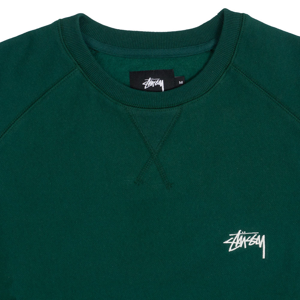 Stussy Stock Raglan Crew — available at Norwood
