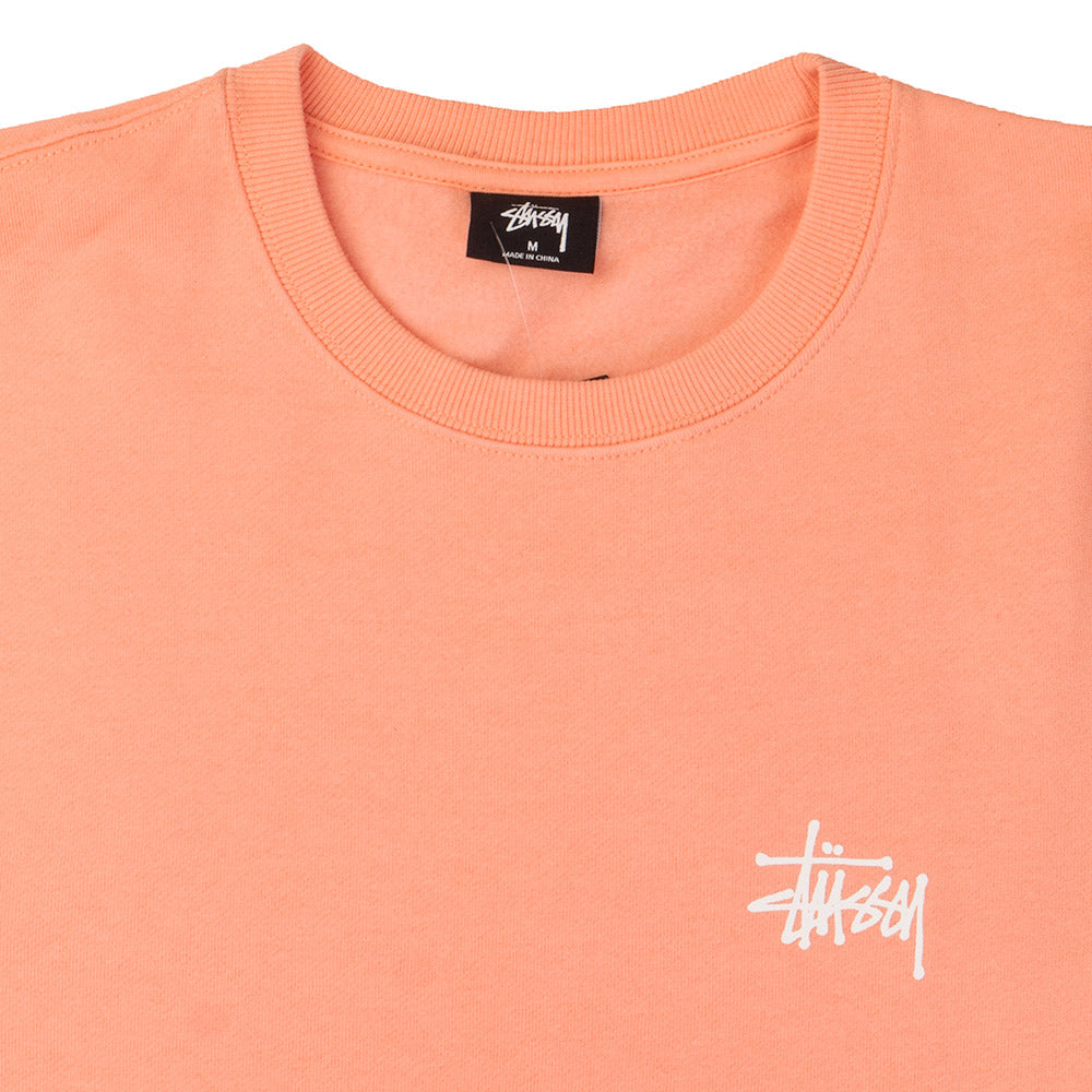 Stussy Basic Stussy crew sweatshirt — available at Norwood