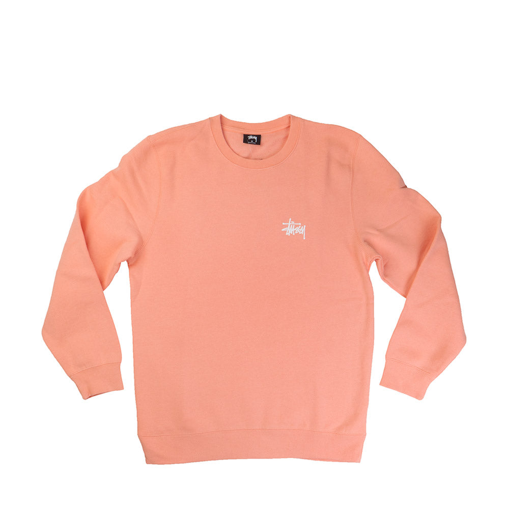 Stussy Basic Stussy crew sweatshirt — available at Norwood