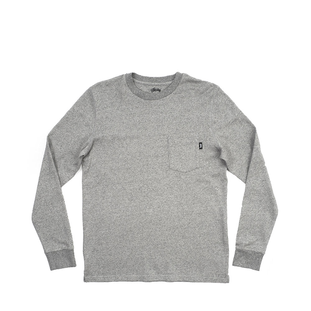 Stussy Stock L/SL Pocket Tee — available at Norwood