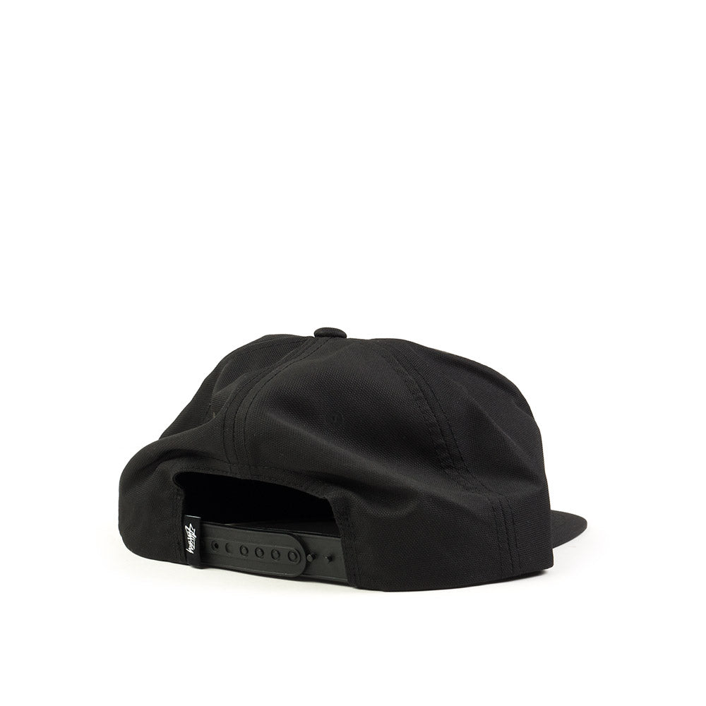 Stussy Poly Doby cap - black — available at Norwood