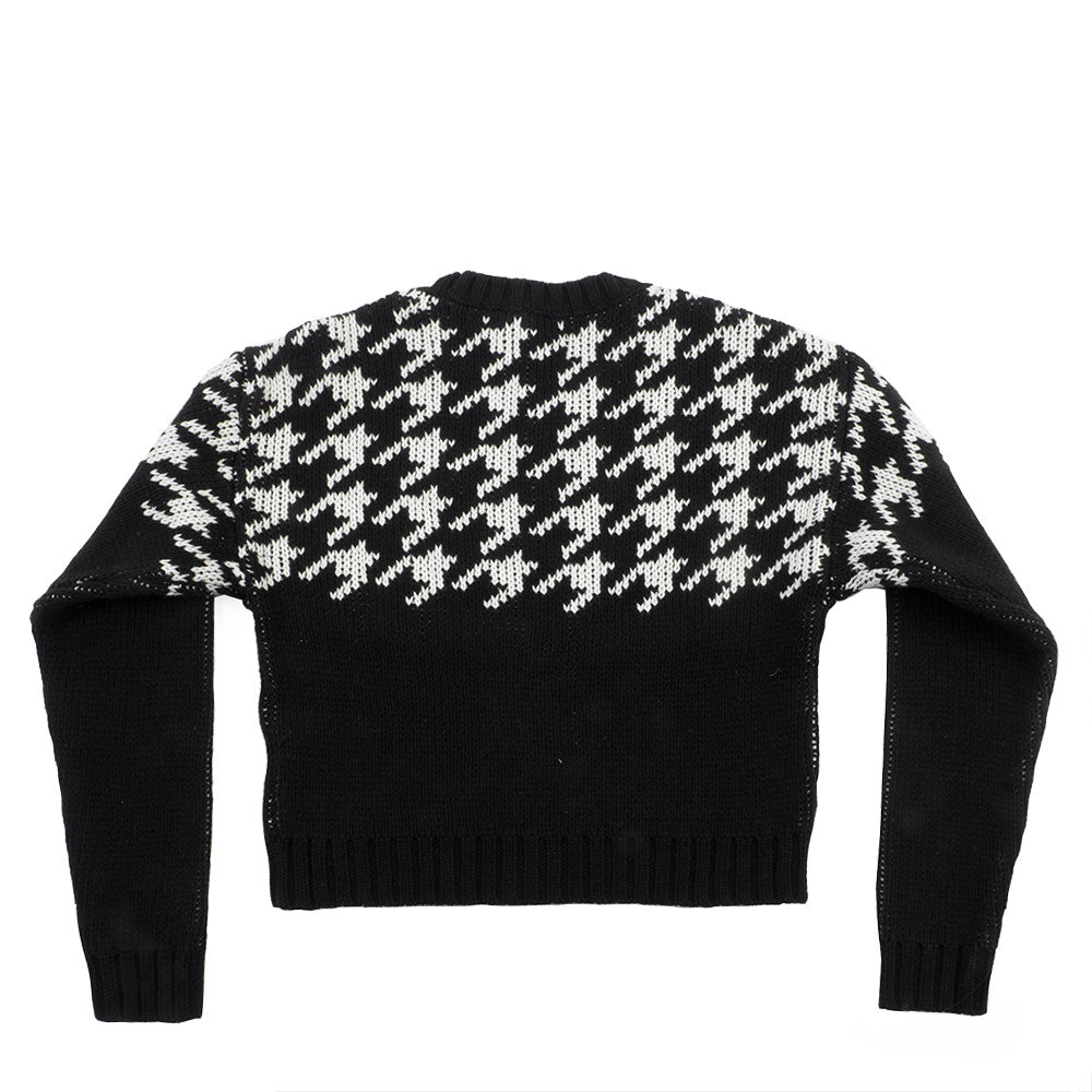 Stussy Womens Houndstooth Jumper Sweater