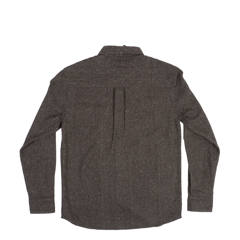 Stussy Speckle Flannel L/S Shirt — available at Norwood