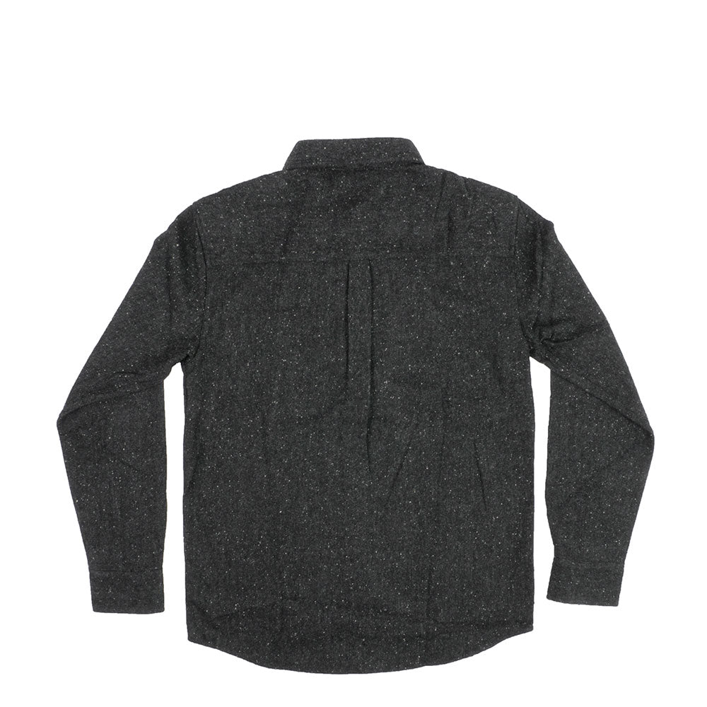 Stussy Speckle Flannel L/S Shirt — available at Norwood